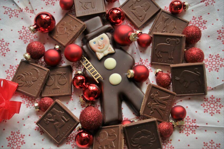Chocolate for the holiday season.